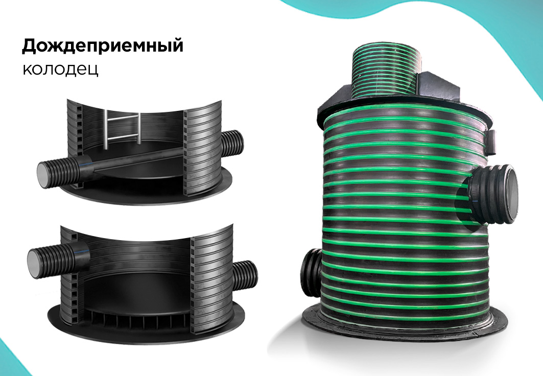 канализационный колодец пластиковый